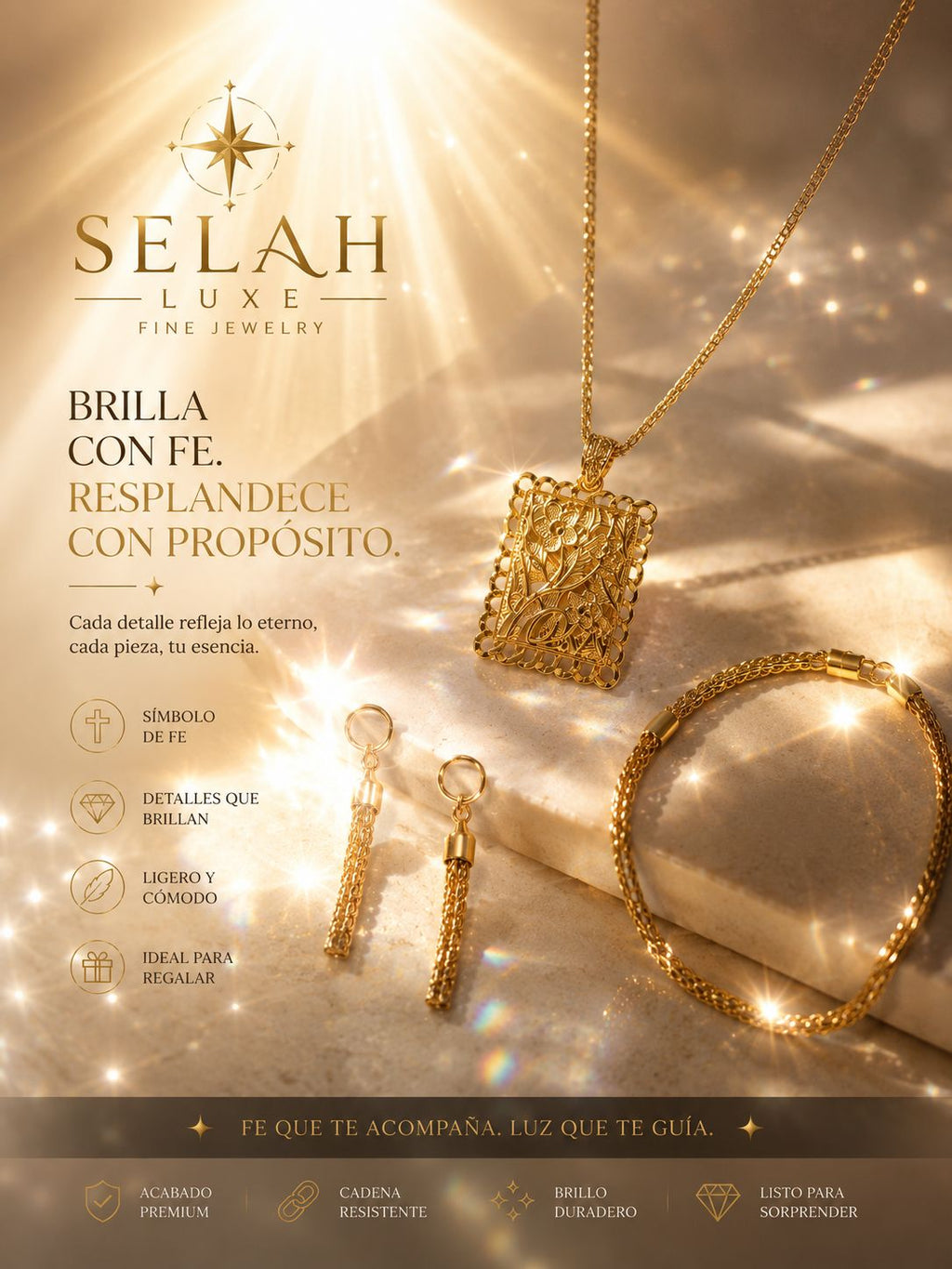 Your Essence Set — Necklace + Bracelet + Earrings