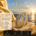 Elegance Light Ring — Premium Gold Cubic Zirconia