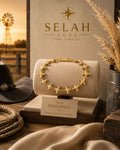 Selah Luxe / Elegance Gold-Filled Bull Head Charm Bracelet