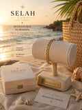 Selah Luxe / Gold-Plated Oval Link Chain Bracelet
